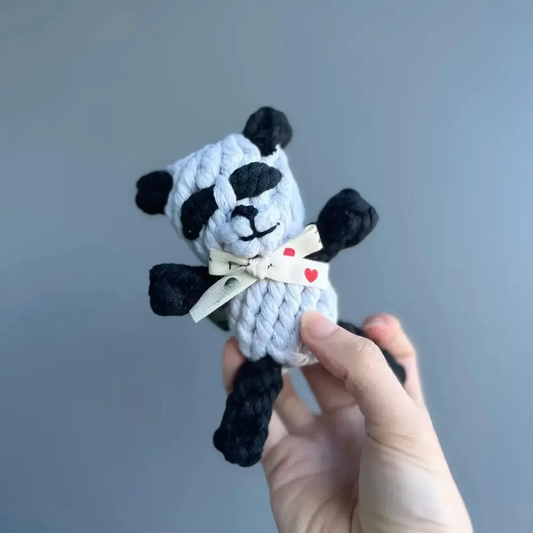 Hello Panda Pet Rope Toy